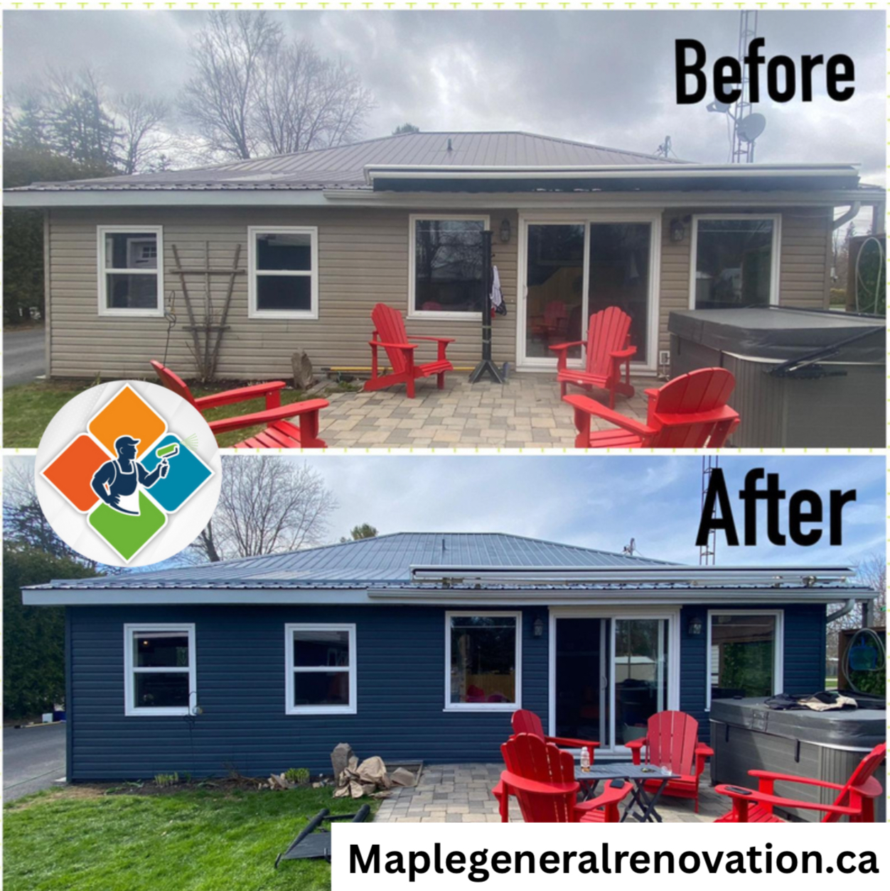 Exterior Painting Project 1