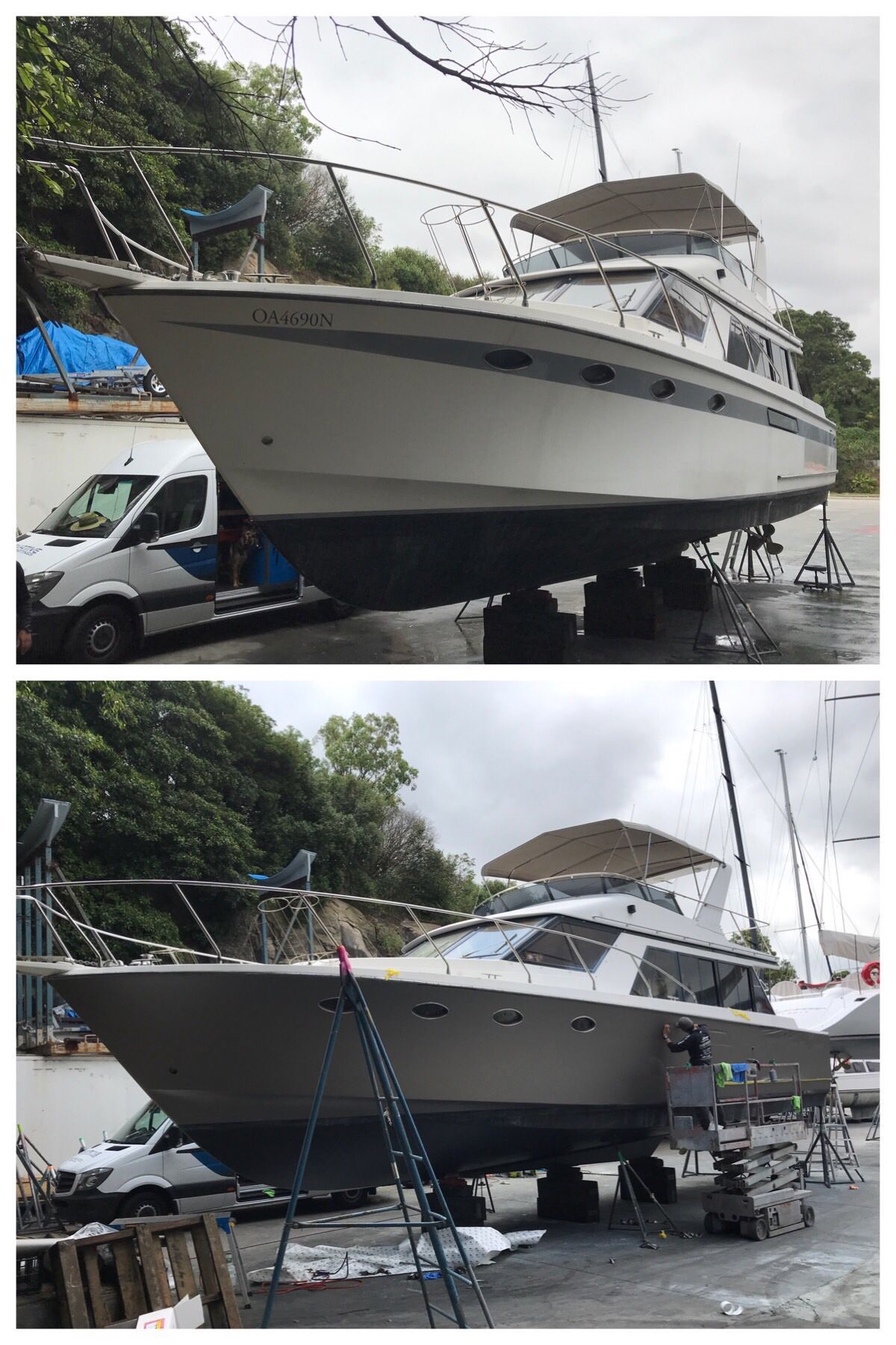 Yacht Painting Project 1